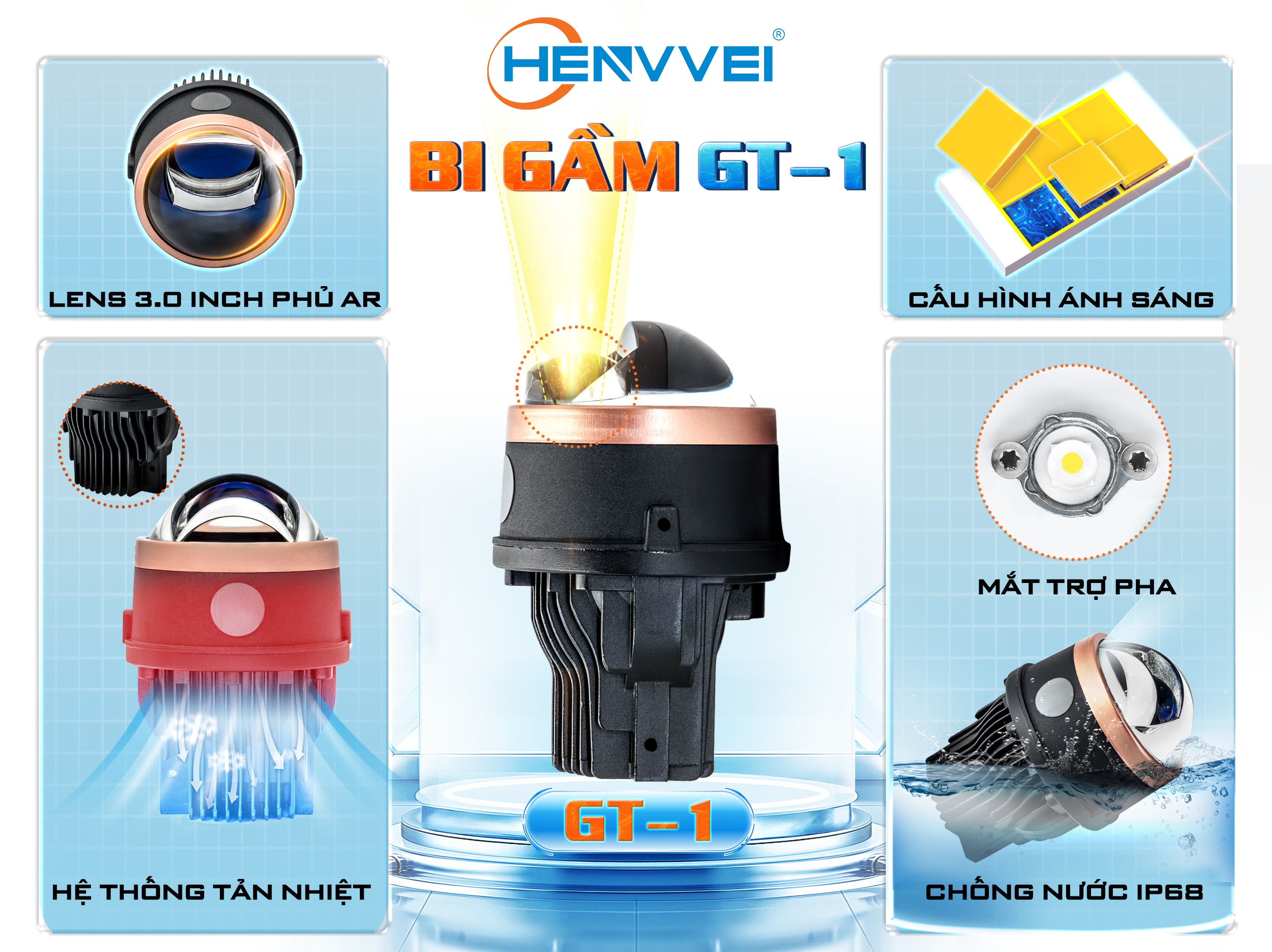 BI GẦM HENVVEI GT-1 BI GẦM HENVVEI GT-1